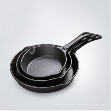 Wholesale 6′′8′′ 10′′ Pre-Seasoned Round Cast Iron Flat Skillets